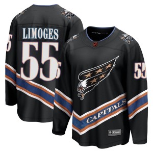 Alex Limoges Men's Fanatics Branded Washington Capitals Breakaway Black Special Edition 2.0 Jersey