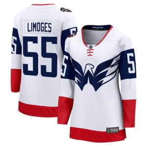 Alex Limoges Women's Fanatics Branded Washington Capitals Breakaway White 2023 Stadium Series Jersey